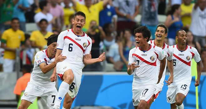 Oscar Duarte: Celebrates Costa Rica's second