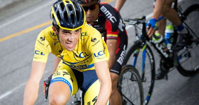 Alberto Contador is in form following the 2014 Criterium du Dauphine