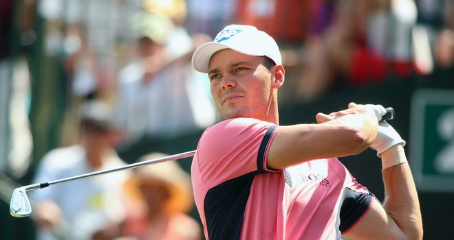 Martin Kaymer: birdie on the last