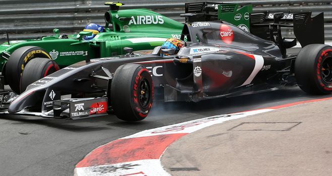 Sauber: Only above Caterham in the Constructors' Championship on results countback