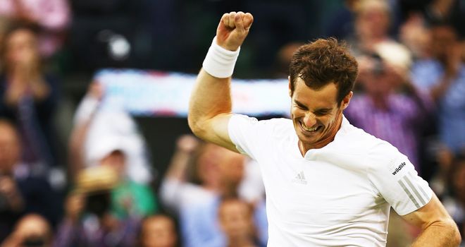 Defending champion Andy Murray has cruised into the quarter-finals