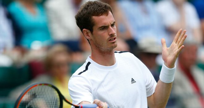 Andy Murray: Beat Spain's Tommy Robredo at the Hurlingham Club