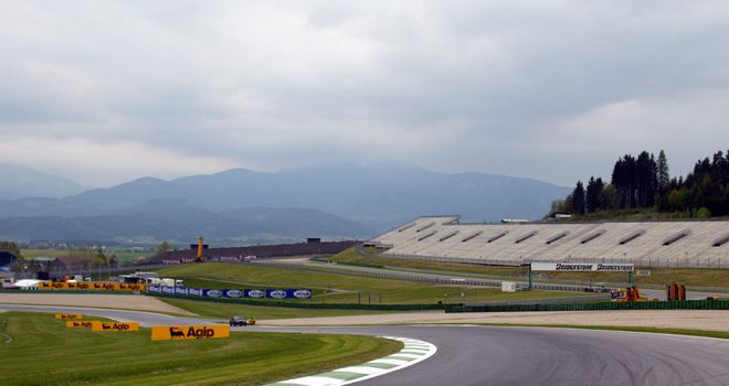 Turn five is the first left-hander on the circuit