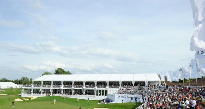 A general view of the 18th hole at Gut Larchenhof