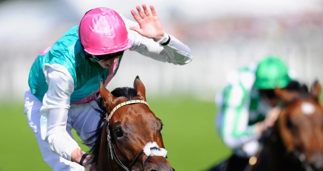 Celebration time for James Doyle and Kingman