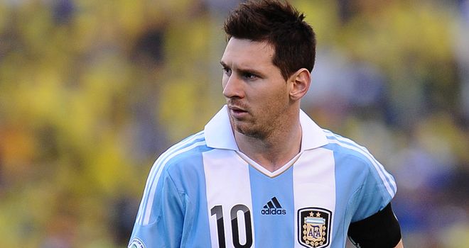 Lionel Messi: On target in Argentina win