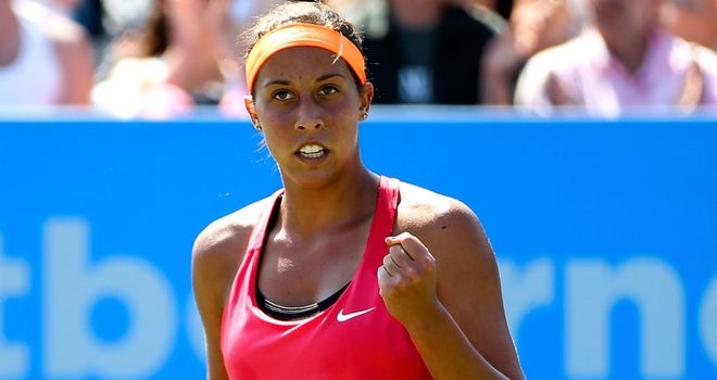 Madison Keys: The American teenager beat Angelique Kerber of Germany in the final at Eastbourne