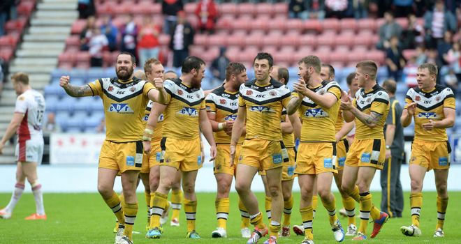 Castleford: Became the first side to win away at Wigan in the cup since 1986