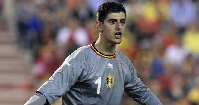 Thibaut Courtois: Ready to compete for a starting berth at Chelsea