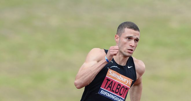 Danny Talbot: Was in excellent form to win the men's 200m