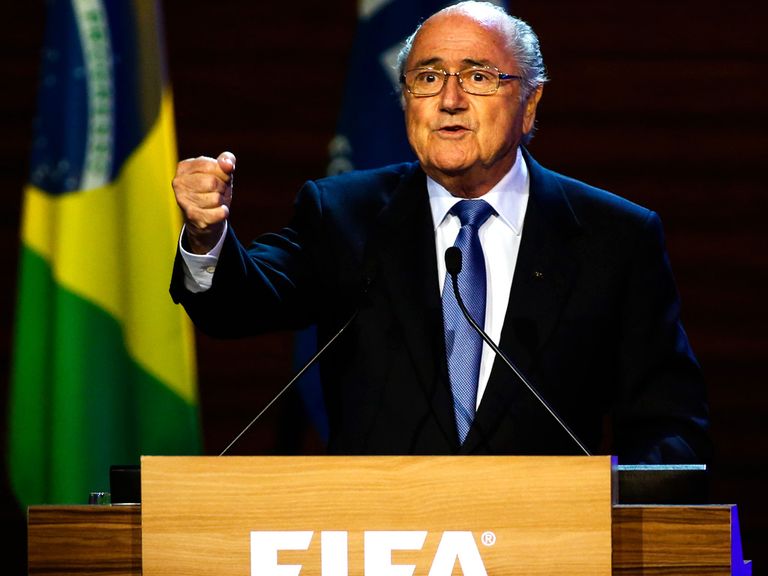 Sepp Blatter: Hits back at comments made by Greg Dyke