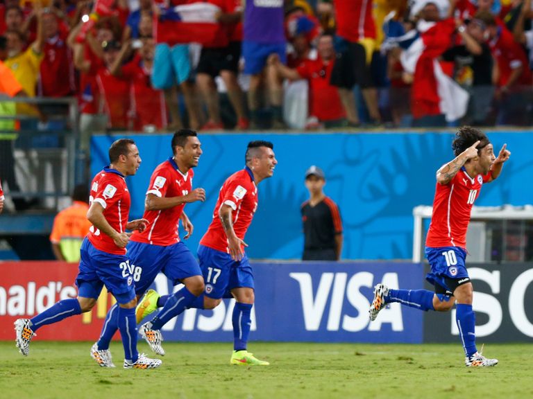 Chile made a very bright start against Australia