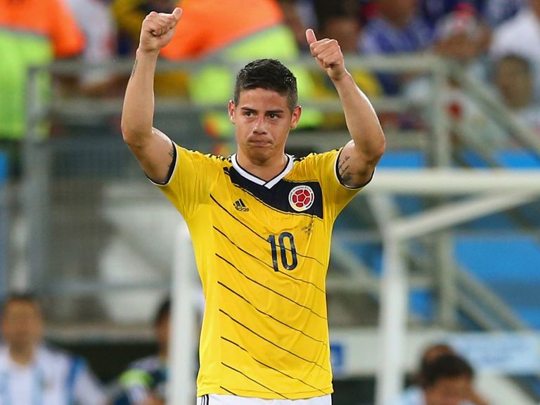 James Rodriguez: Living his World Cup dream
