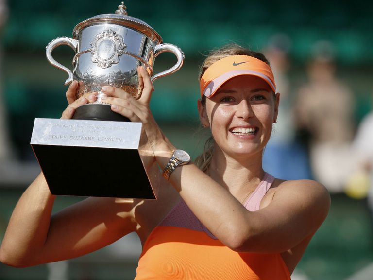 Maria Sharapova: Claimed her second title in Paris
