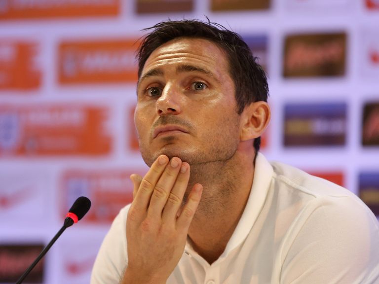 Frank Lampard: Captains England against Costa Rica