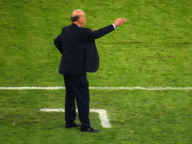 Vicente del Bosque: Has seen his Spain side lose twice