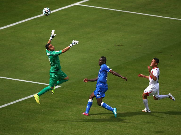 Mario Balotelli: Missed a golden opportunity against Costa Rica