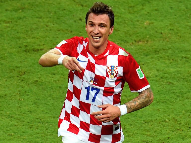 Mario Mandzukic: Scored twice for Croatia during World Cup finals