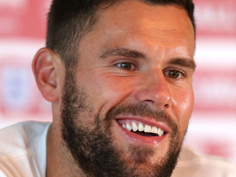 England's Ben Foster during the press conference
