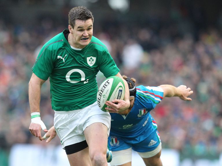 Johnny Sexton: Has suffered a broken jaw