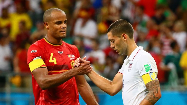 USA's Dempsey after World Cup exit to Kompany's Belgium