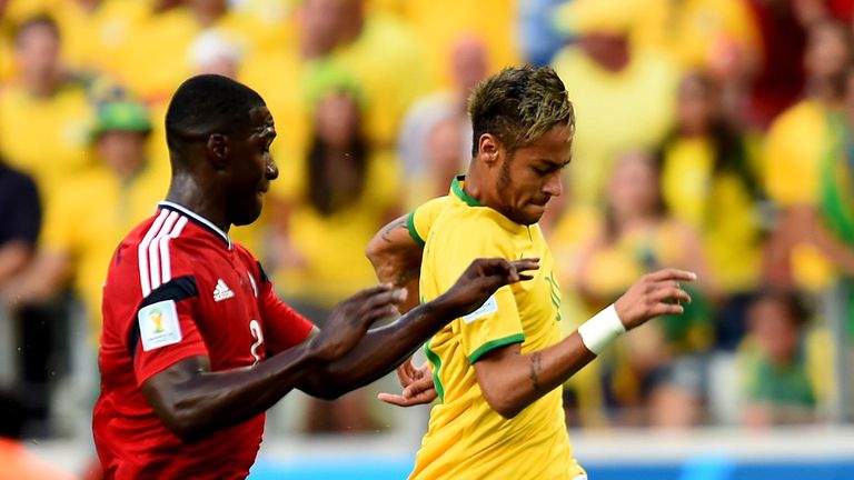 Neymar: Was a constant threat for Brazil