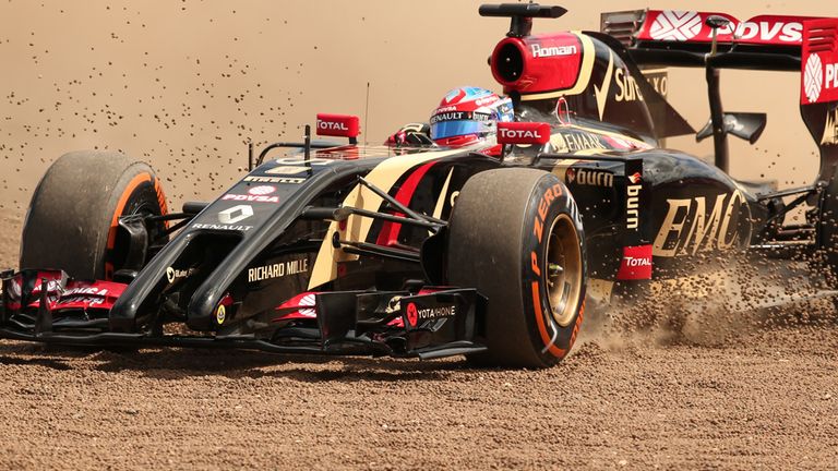 Romain Grosjean: Difficult times at Lotus