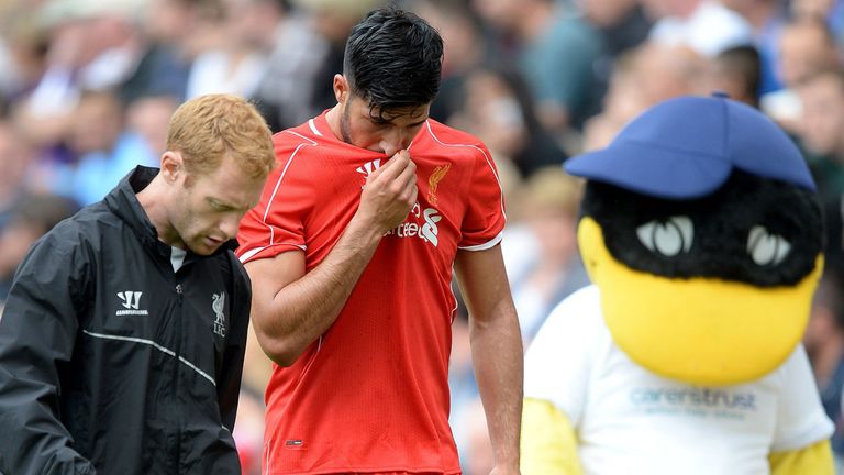 Emre Can: Calf strain