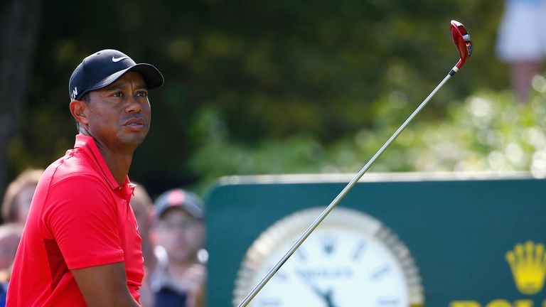 Tiger Woods: a closing 75 on Sunday