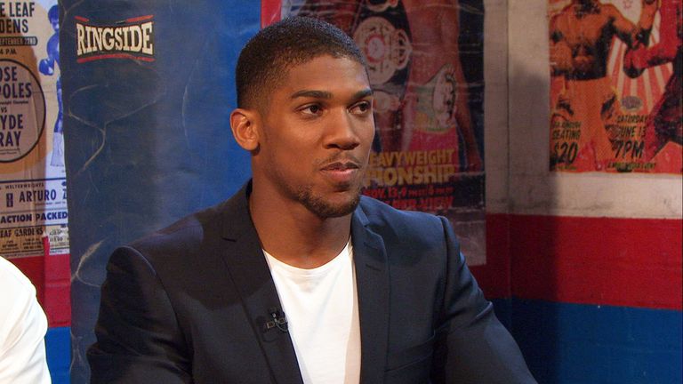 Anthony Joshua: does not want any easy fights