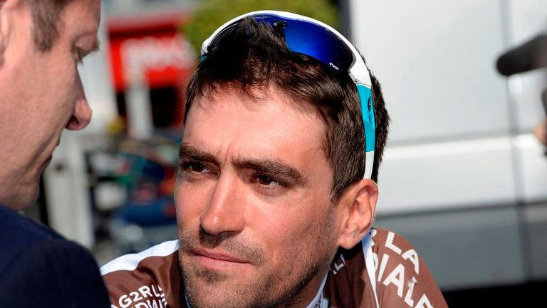Christophe Riblon won on Alpe d'Huez in last year's Tour