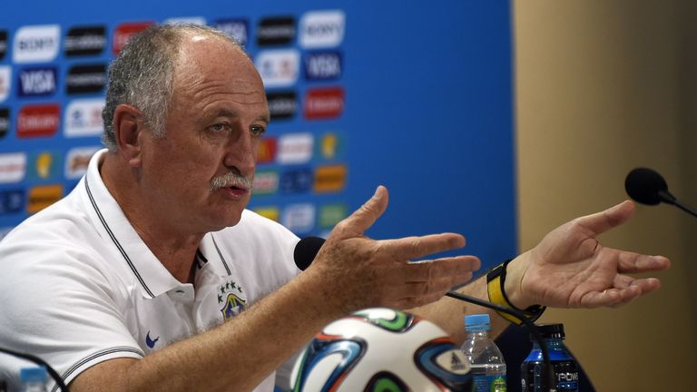 Luiz Felipe Scolari: At Monday's press conference