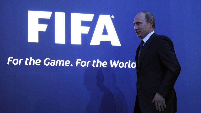 Russia won the right to host the 2018 World Cup four years ago