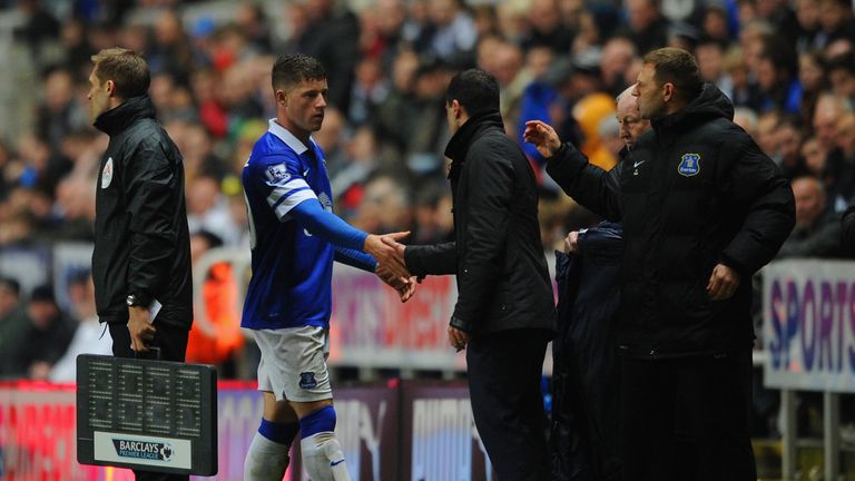 Roberto Martinez is looking forward to working with Ross Barkley at Everton again
