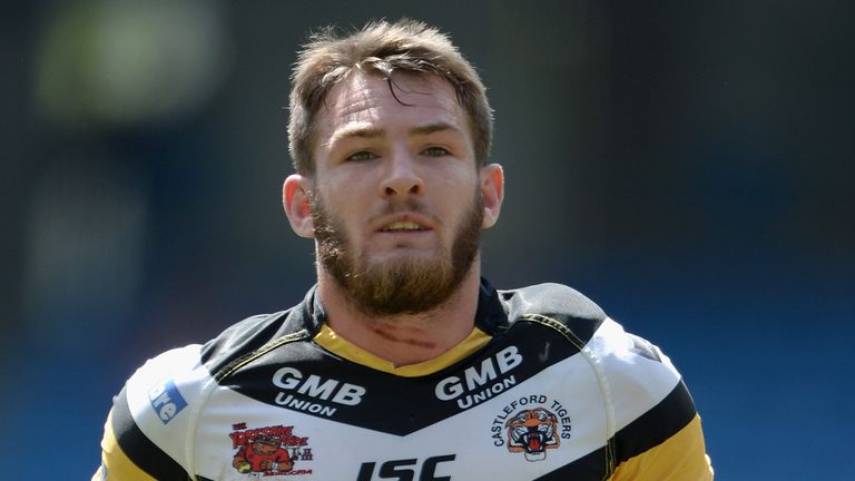 Daryl Clark: Scored Castleford's first try in the Challenge Cup final