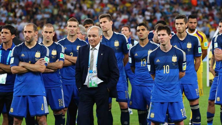 Alejandro Sabella: Beaten by Mario Gotze winner