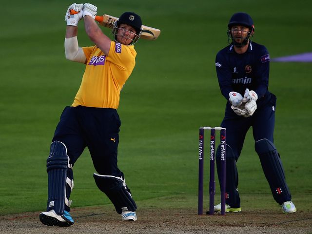 Matt Coles blasted a half-century from just 18 balls faced