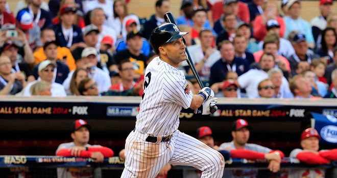 Derek Jeter: Unable to prevent the Yankees losing to the Rangers