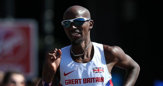 Mo Farah will run the 5,000 and 10,000 in Zurich