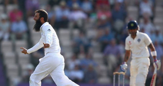 Moeen Ali: Two late wickets boosted England