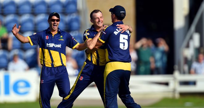 Graham Wagg: seamer helped Glamorgan advance in the T20 Blast