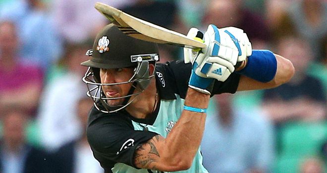 Kevin Pietersen: 28 for Surrey as they beat Middlesex