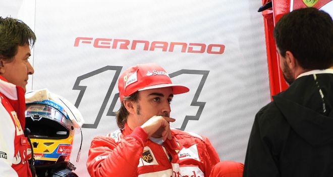 Fernando Alonso: Qualified 19th for the British GP