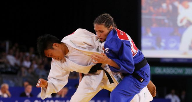 Kimberly Renicks (R): Won Scotland's first gold medal of the 2014 Commonwealth Games