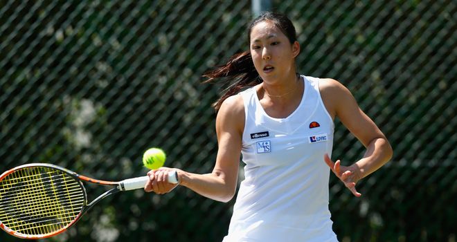 Misa Eguch: Reached the quarter-finals in her first WTA Tour appearance