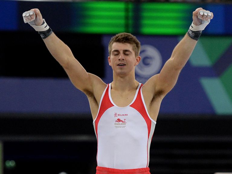 England's Max Whitlock has claimed his third gold medal