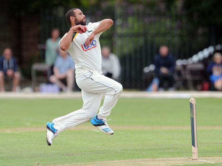 Andre Adams: Claimed four wickets for Nottinghamshire