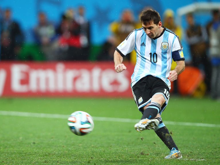 Lionel Messi: Scored four times en route to the World Cup final