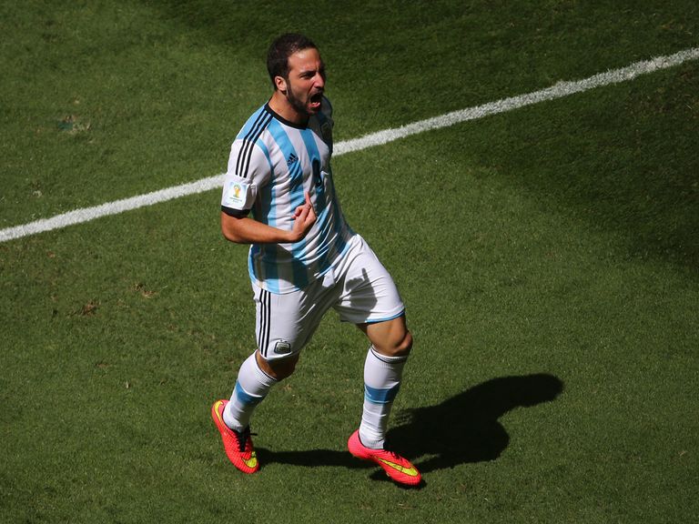 Higuain: Best match of the finals so far against Belgium