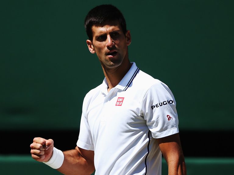 Djokovic: Faces the experience of a resurgent Federer on Sunday